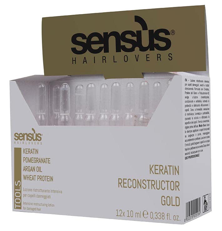 Keratin Reconstructor Gold - Restructuting Lotion for Hair