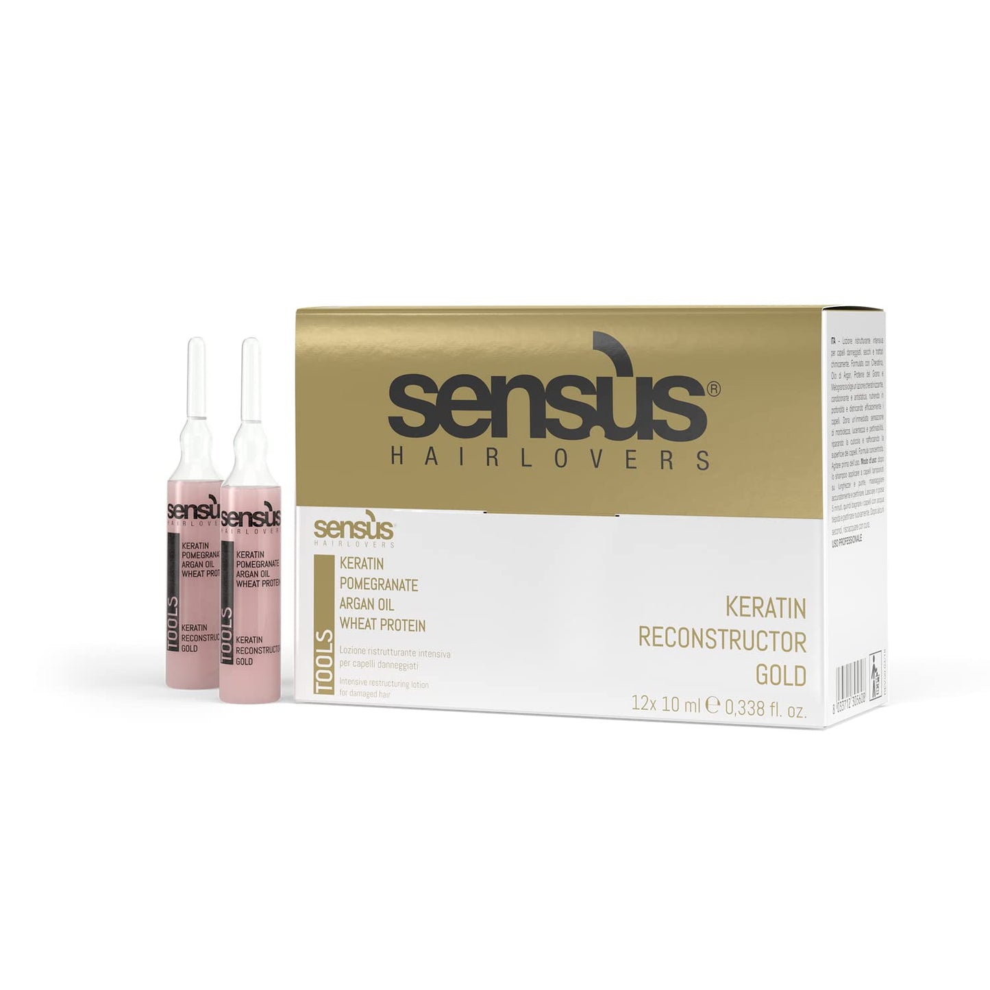 Keratin Reconstructor Gold - Restructuting Lotion for Hair
